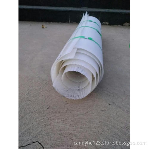 PE PP plastic flat wire mesh